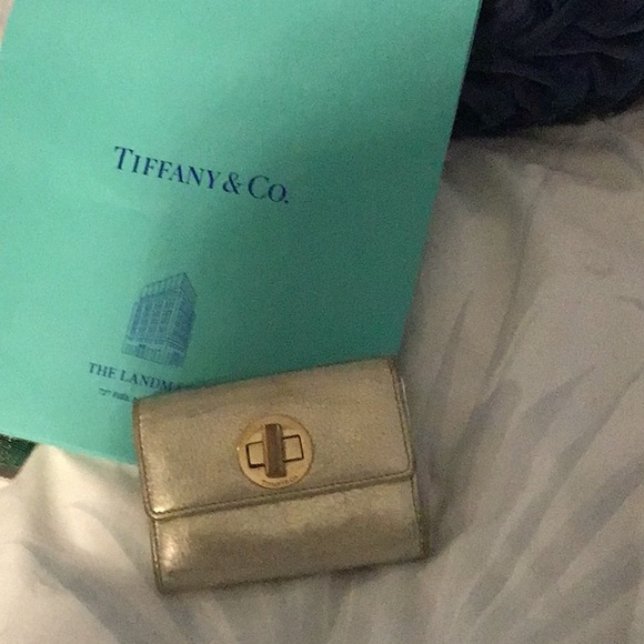 Tiffany’s Elegant gold tone Wallet